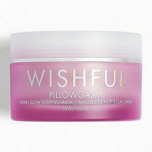 WISHFUL by HUDA BEAUTY Pillowgasm Cherry Glow Sleeping Mask